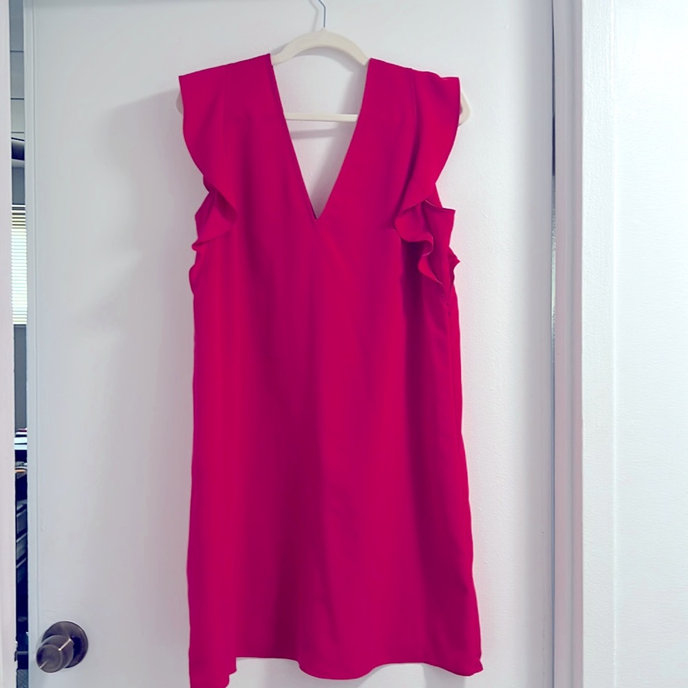 Express flowy mini dress